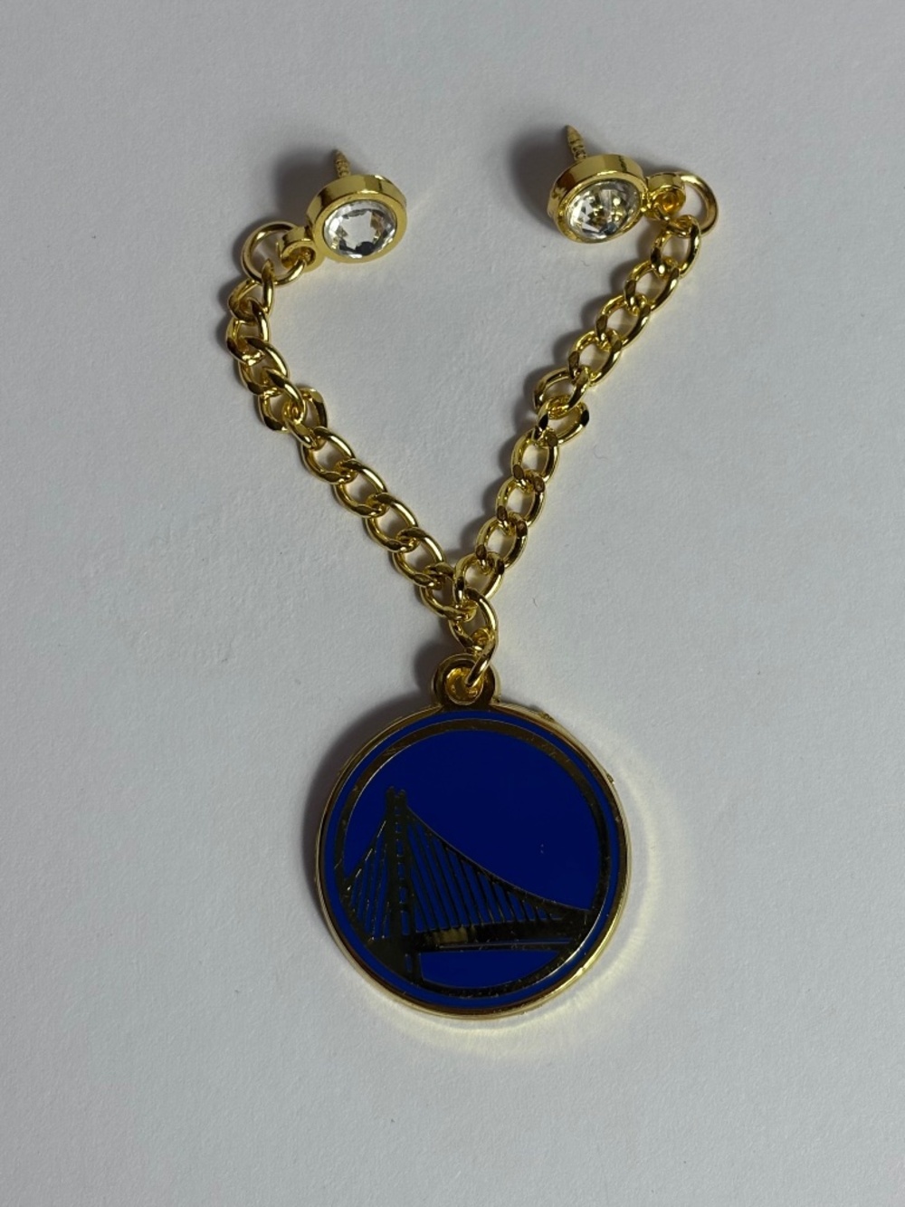 Golden State Warriors Hat Pin New Era Chain Orange Gold Pins Hats Hatpin